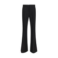 Max Mara Black Viscose Flared Pants Max Mara