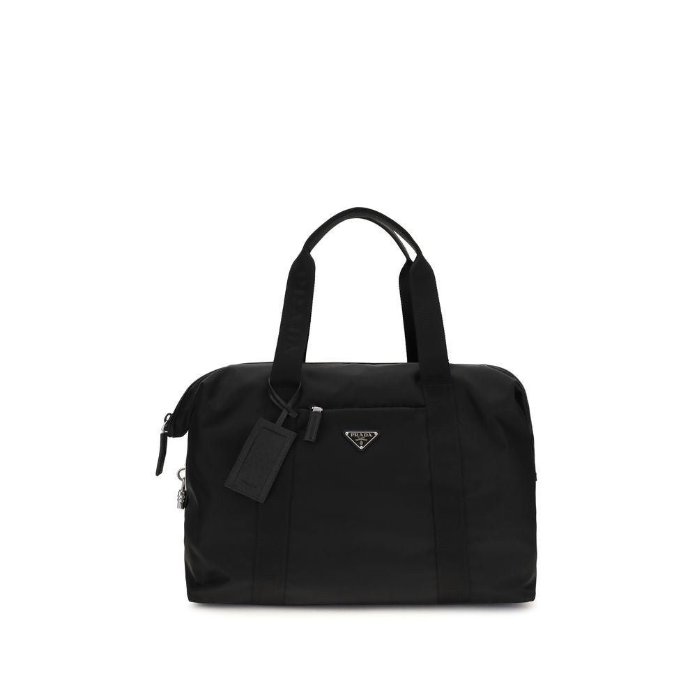 Prada Black Calf Leather Bos Taurus Luggage And Travel Prada