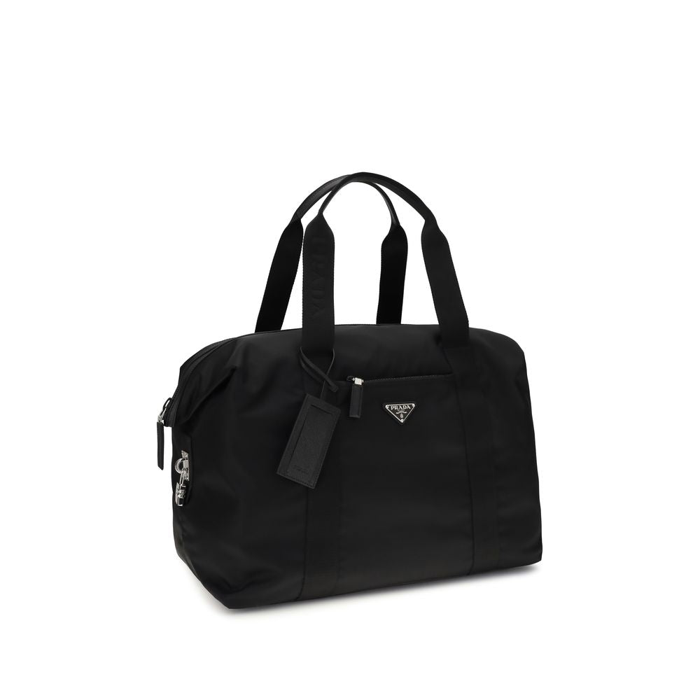 Prada Black Calf Leather Bos Taurus Luggage And Travel Prada