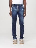 Dsquared² Blue Denim Relaxed Fit Jeans Dsquared²