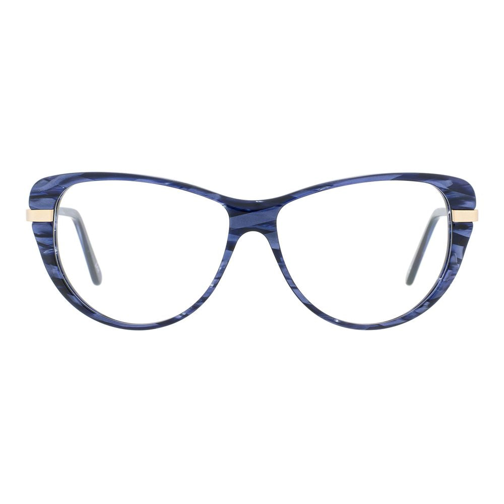 Andy Wolf Blue Metal & Plastic Glasses Frames