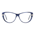 Andy Wolf Blue Metal & Plastic Glasses Frames