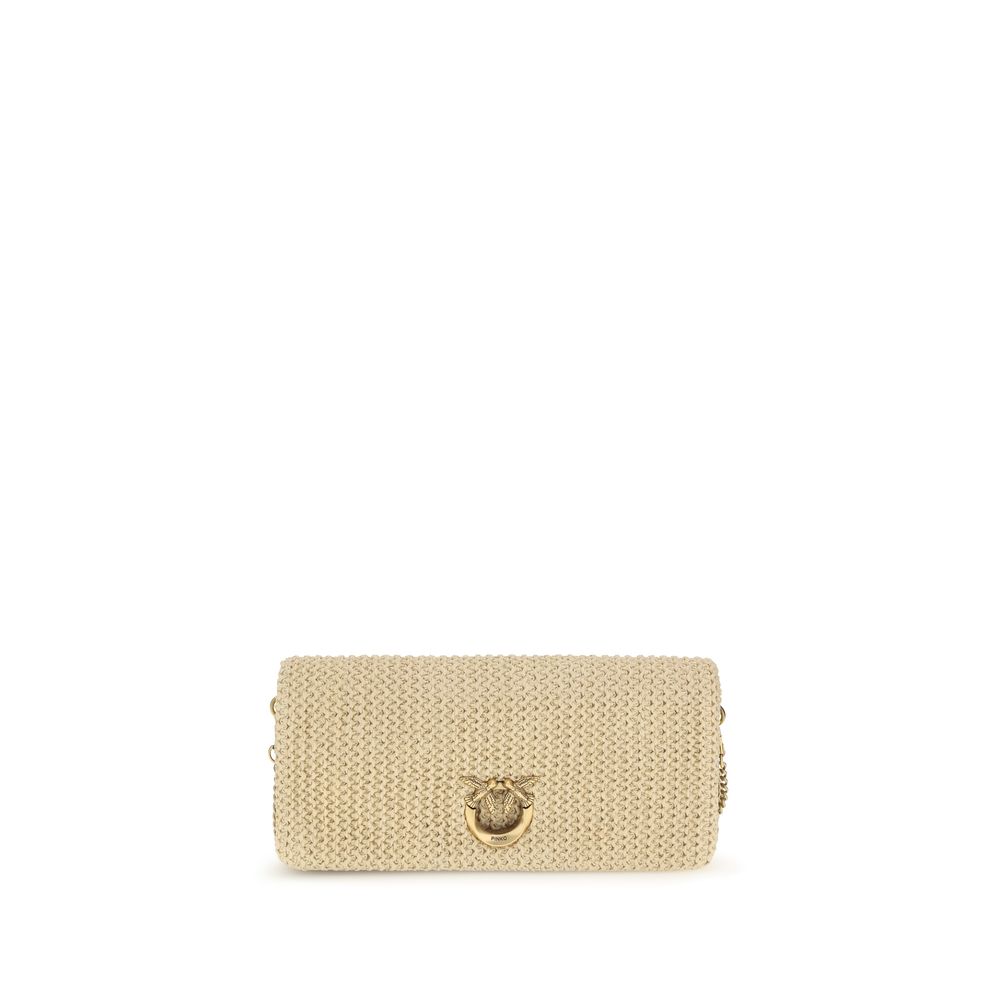 PINKO Beige Polypropylene Shoulder Bag PINKO