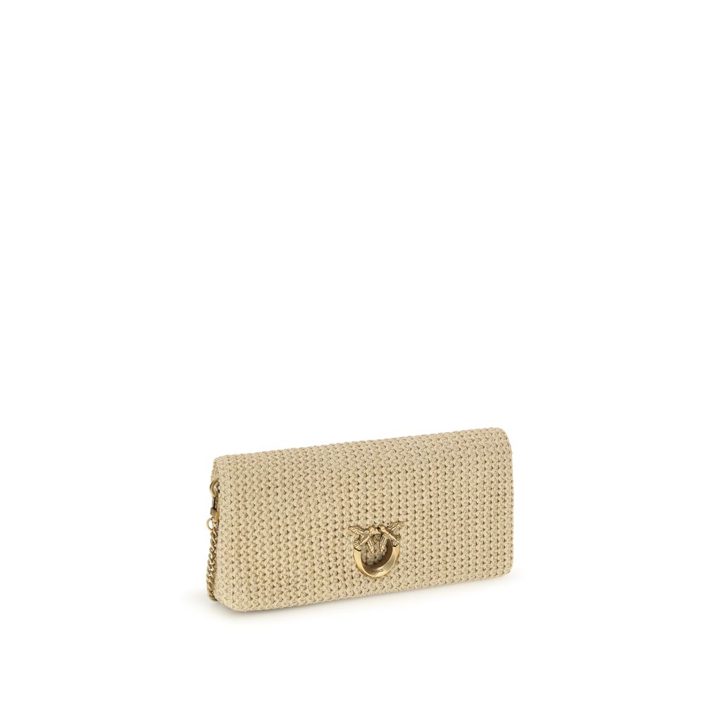PINKO Beige Polypropylene Shoulder Bag PINKO