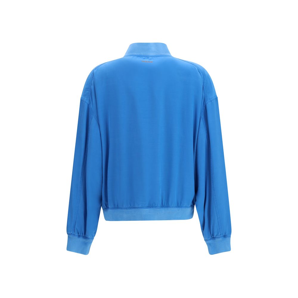 Versace Blue Silk Clothing Versace
