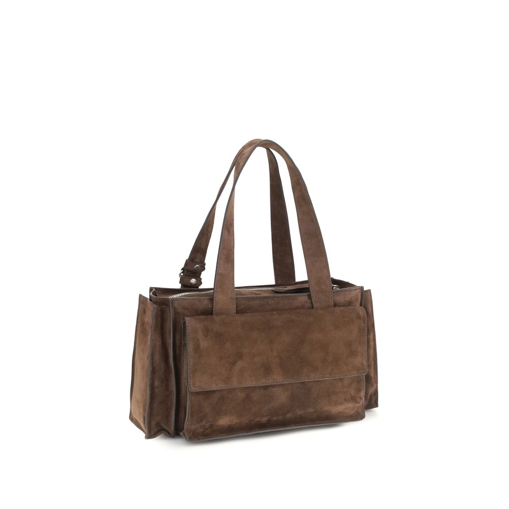 Miu Miu Brown Calf Leather Bos Taurus Shoulder Bag Miu Miu