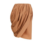 Chloé Beige Cotton Midi Skirt Chloé