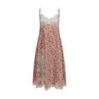 Dolce & Gabbana Multicolor Silk Casual Dress