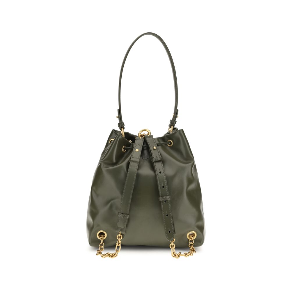 Balmain Bicolor Calf Leather Bos Taurus Backpack Balmain