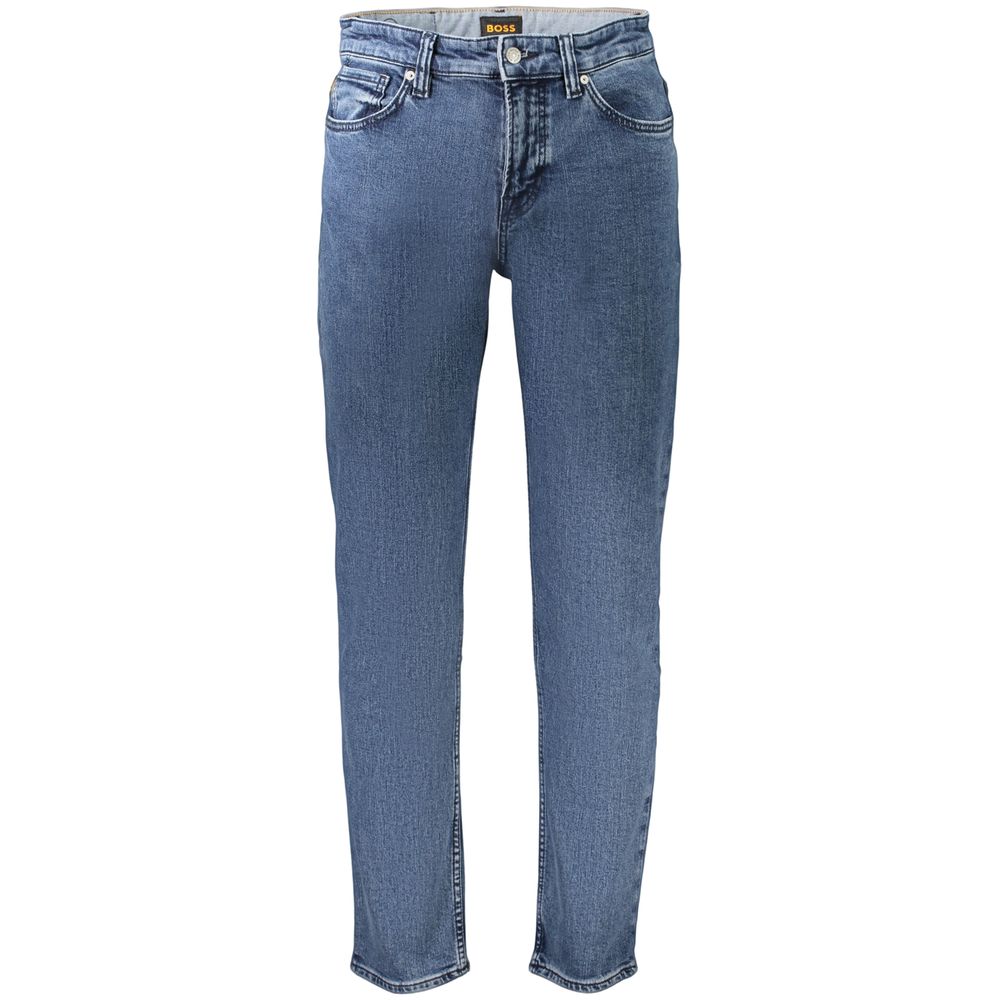 Hugo Boss Blue Cotton Men's Jeans Hugo Boss