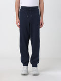 Armani Exchange Blue Cotton Joggers Workout Pants Armani Exchange