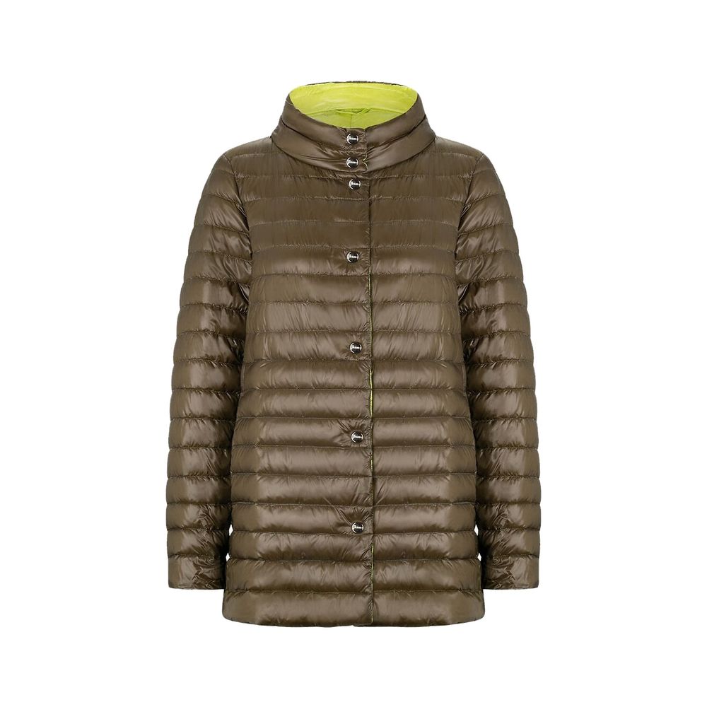 Herno Bicolor Polyamide Coat Herno