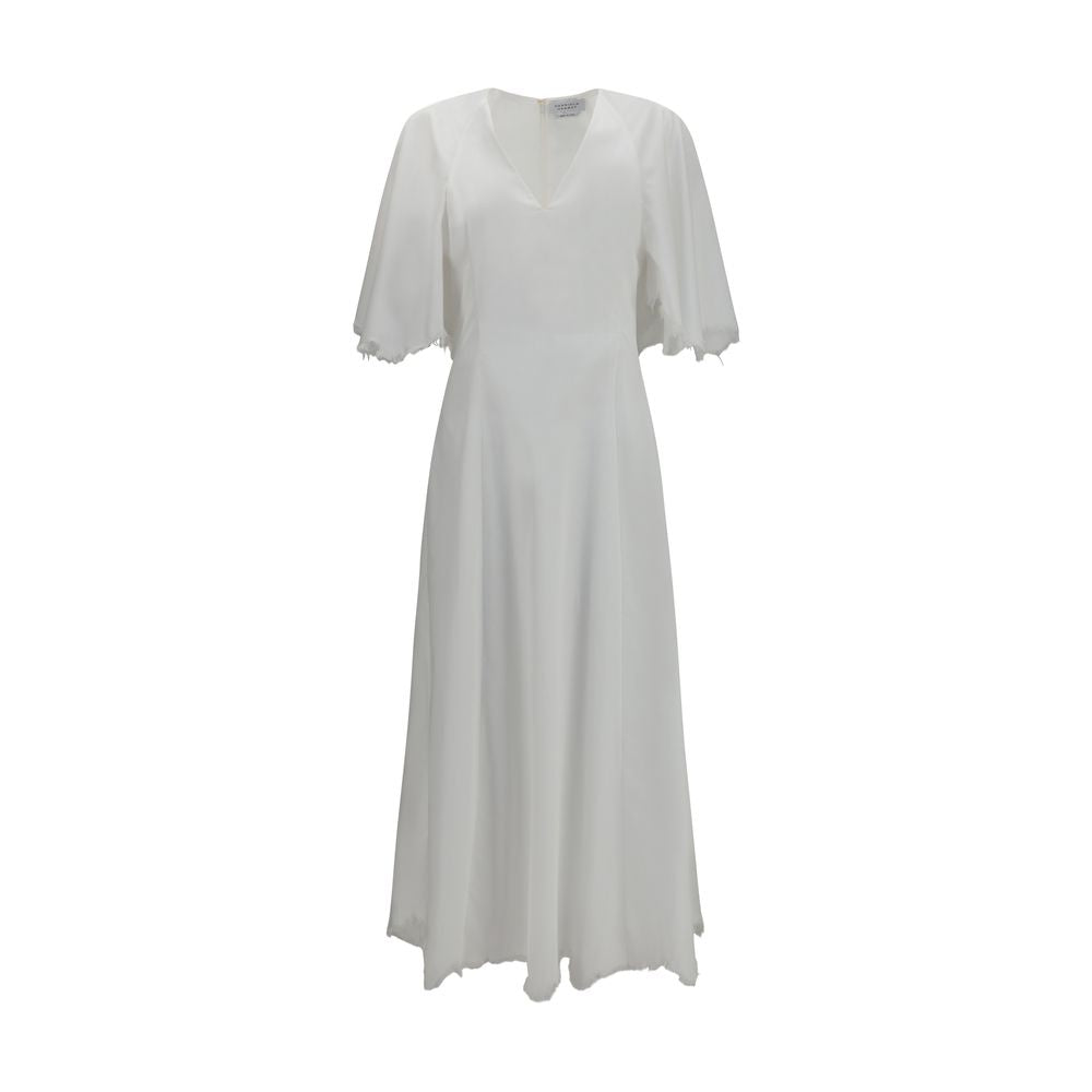 Gabriela Hearst White Cotton Casual Dress Gabriela Hearst