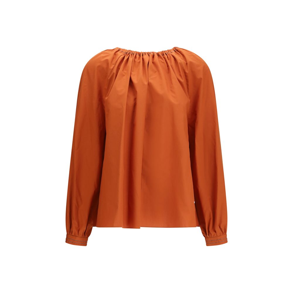Marni Orange Cotton Polo Shirt Marni