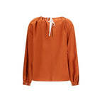 Marni Orange Cotton Polo Shirt Marni