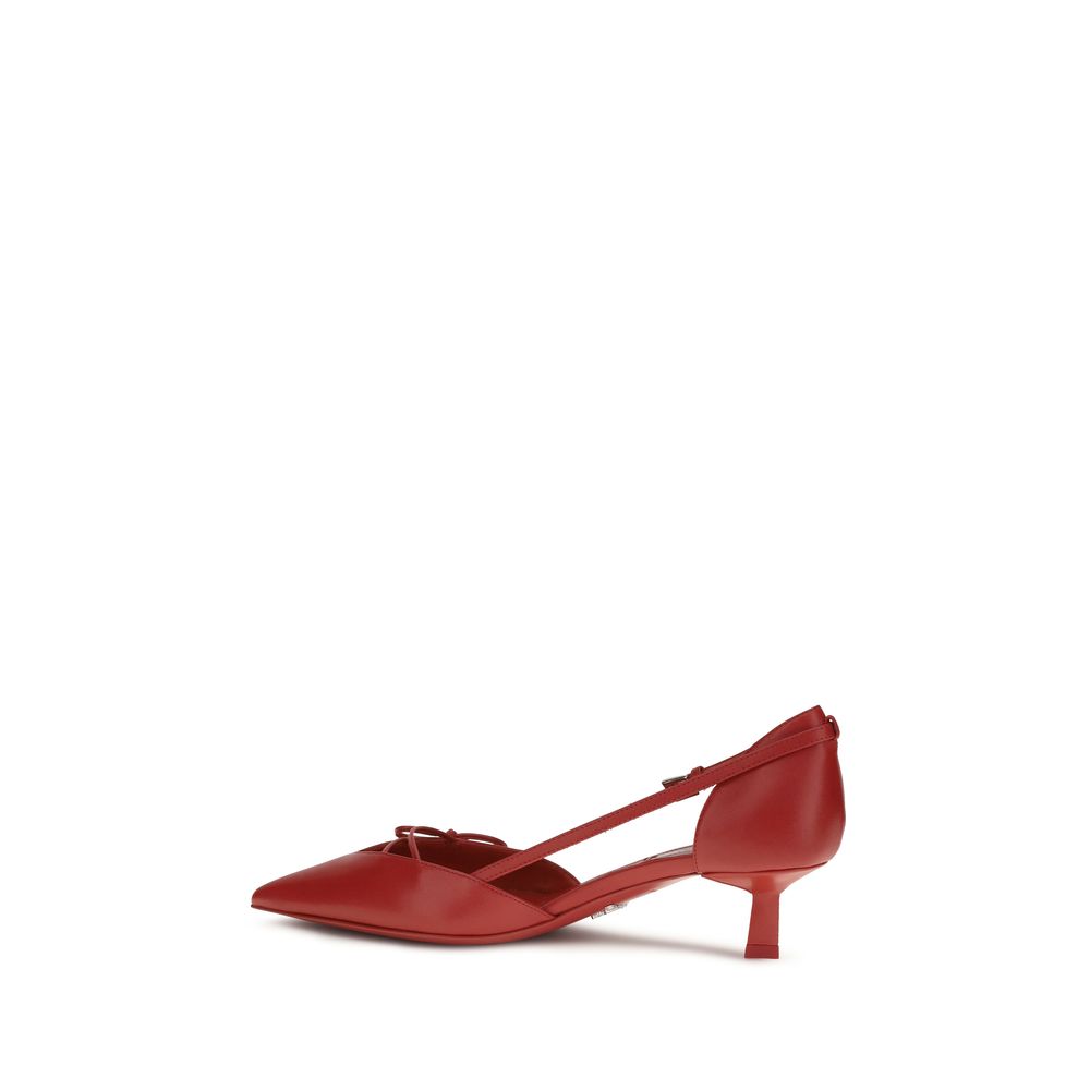 Prada Multicolor Goatskin High Heel Pumps Prada