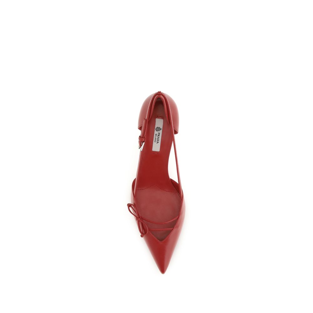 Prada Multicolor Goatskin High Heel Pumps Prada