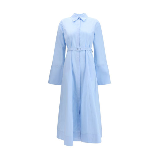 Gabriela Hearst Blue Cotton Casual Dress Gabriela Hearst