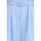 Gabriela Hearst Blue Cotton Casual Dress Gabriela Hearst