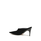 Balenciaga Black Suede Leather Mules Balenciaga