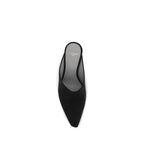 Balenciaga Black Suede Leather Mules Balenciaga