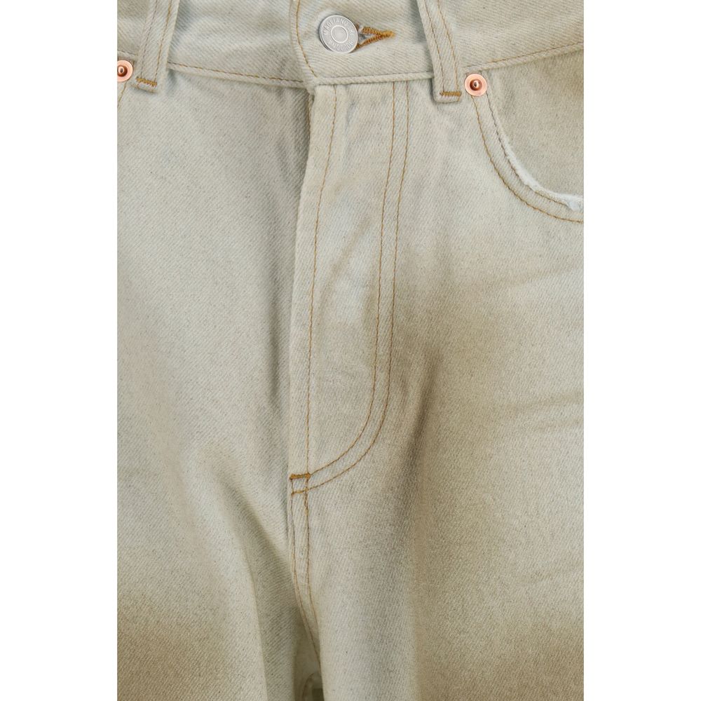 Magliano Beige Cotton Jeans Denim Magliano