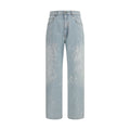 MM6 Blue Cotton Straight-Leg Jeans MM6