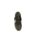 Balmain Bicolor Lamb Ovis Aries Ballet Flats