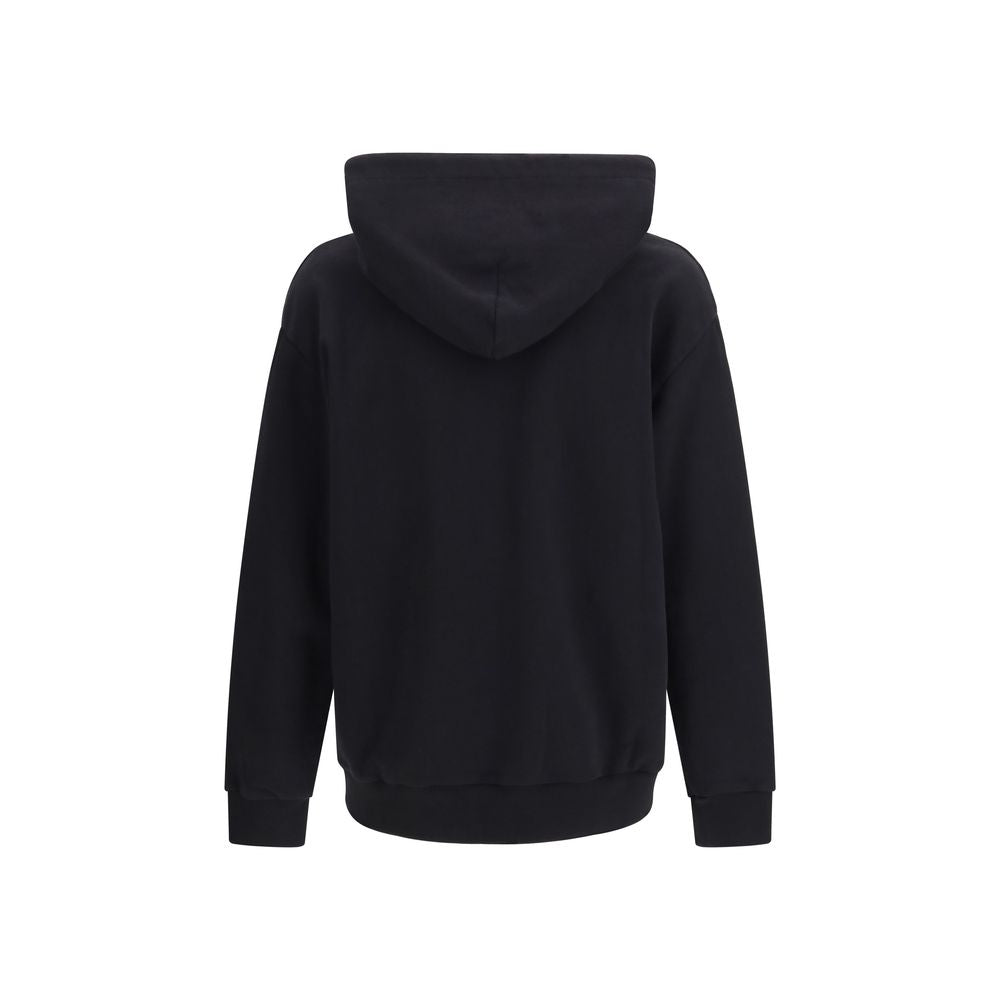 MM6 Black Cotton Sweatshirt MM6