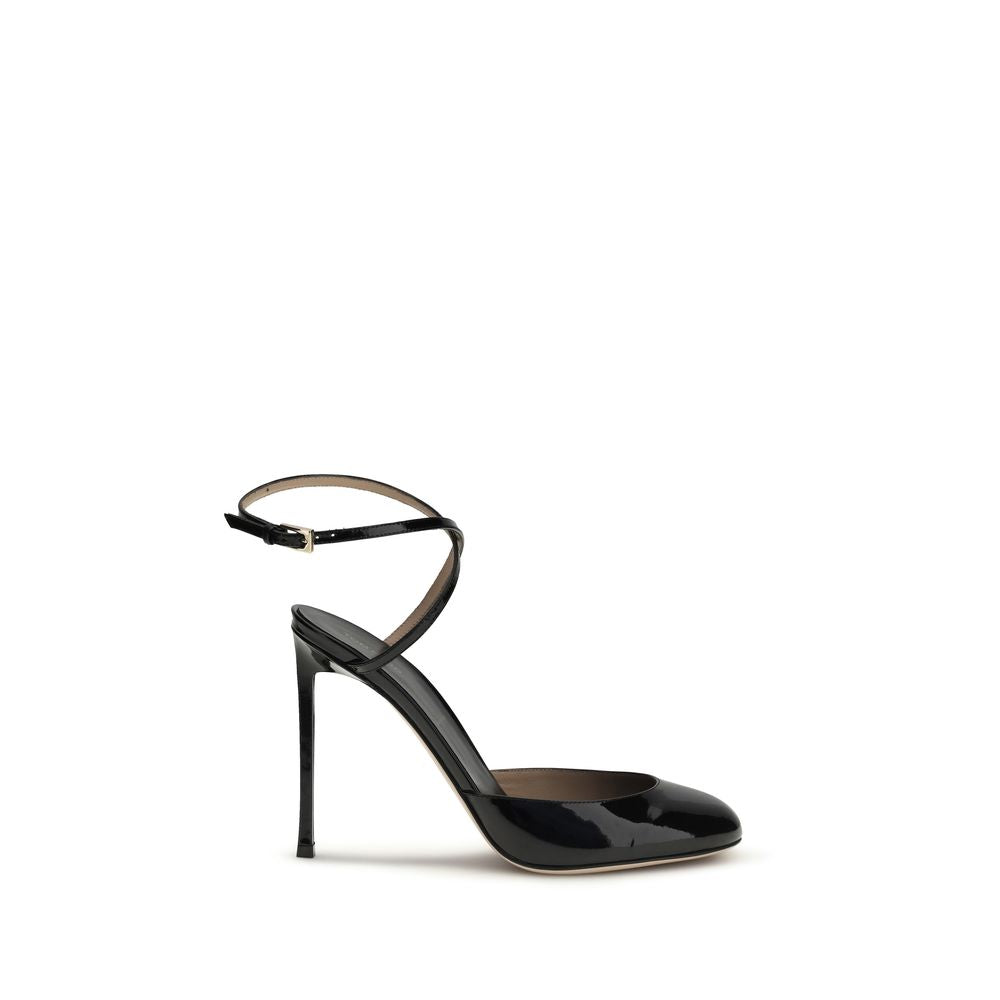 Tom Ford Black Calf Leather Bos Taurus High Heel Pumps - Eljoys Fashion 