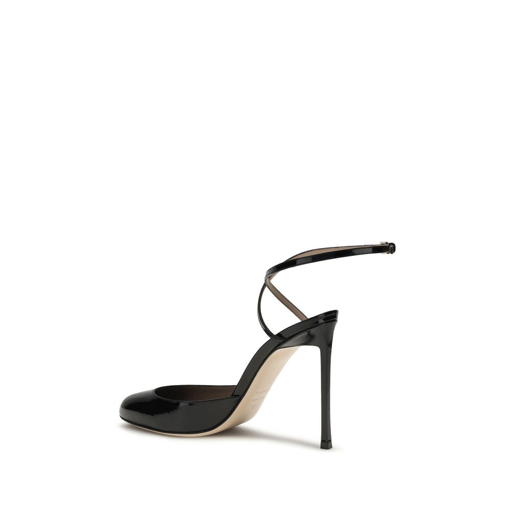 Tom Ford Black Calf Leather Bos Taurus High Heel Pumps - Eljoys Fashion 