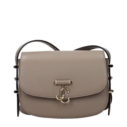 Jimmy Choo Gray Leather Crossbody Bag Jimmy Choo