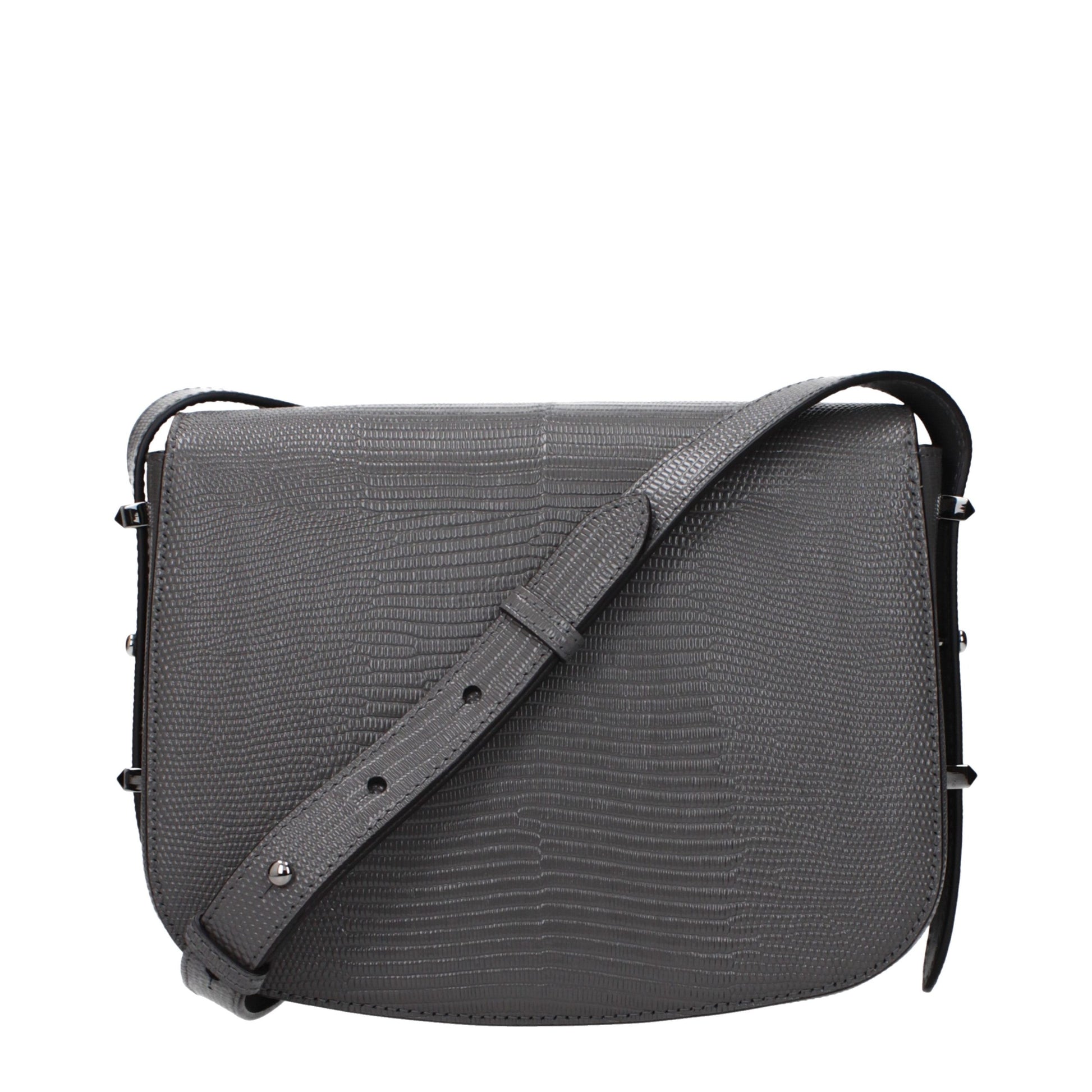 Jimmy Choo Gray Leather Crossbody Bag Jimmy Choo