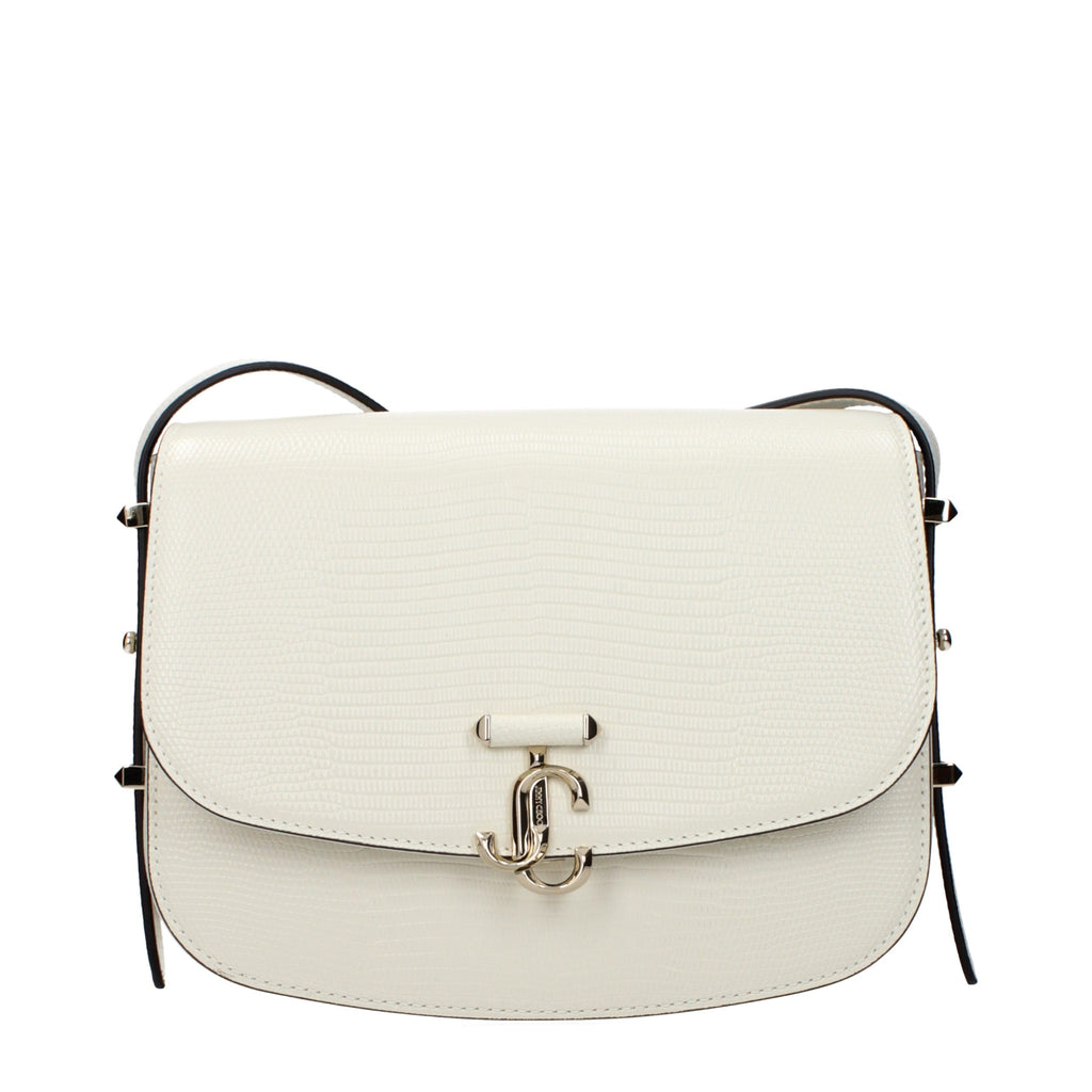 Jimmy Choo White Leather Crossbody Bag Jimmy Choo