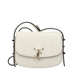 Jimmy Choo White Leather Shoulder Bag Jimmy Choo