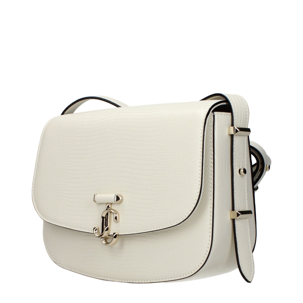 Jimmy Choo White Leather Crossbody Bag Jimmy Choo