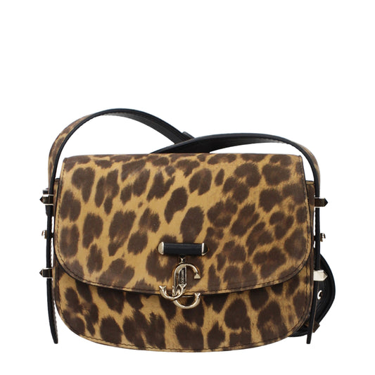 Jimmy Choo Brown Leather Crossbody Bag Jimmy Choo