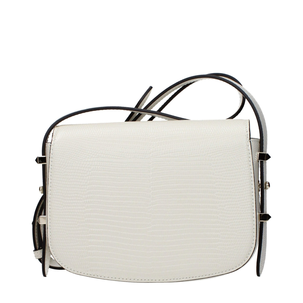 Jimmy Choo White Leather Shoulder Bag Jimmy Choo