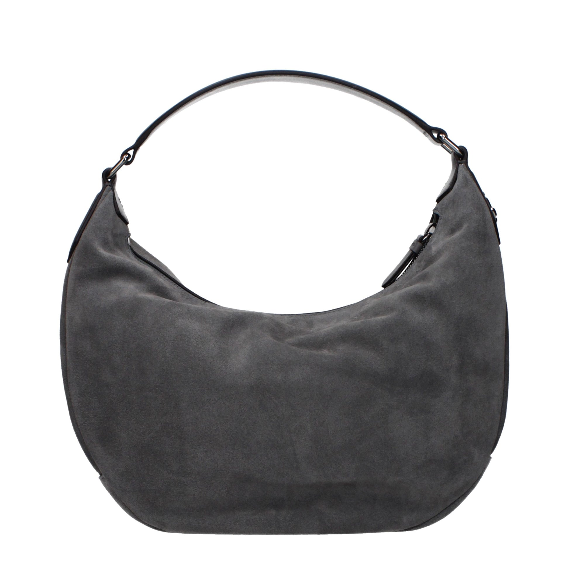 Jimmy Choo Gray Leather Shoulder Bag Jimmy Choo