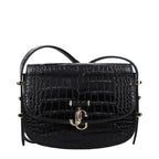 Jimmy Choo Black Leather Crossbody Bag Jimmy Choo