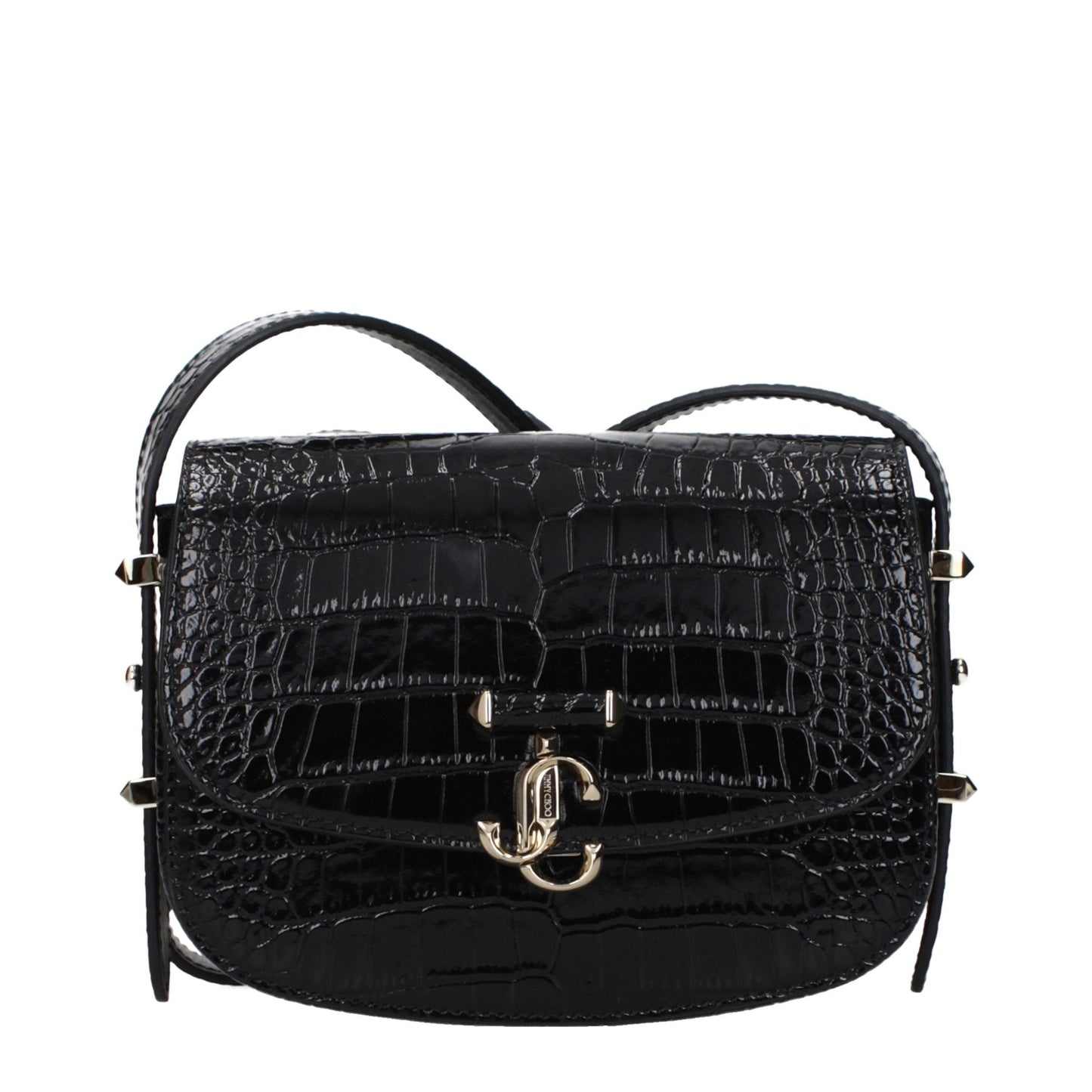 Jimmy Choo Black Leather Crossbody Bag Jimmy Choo