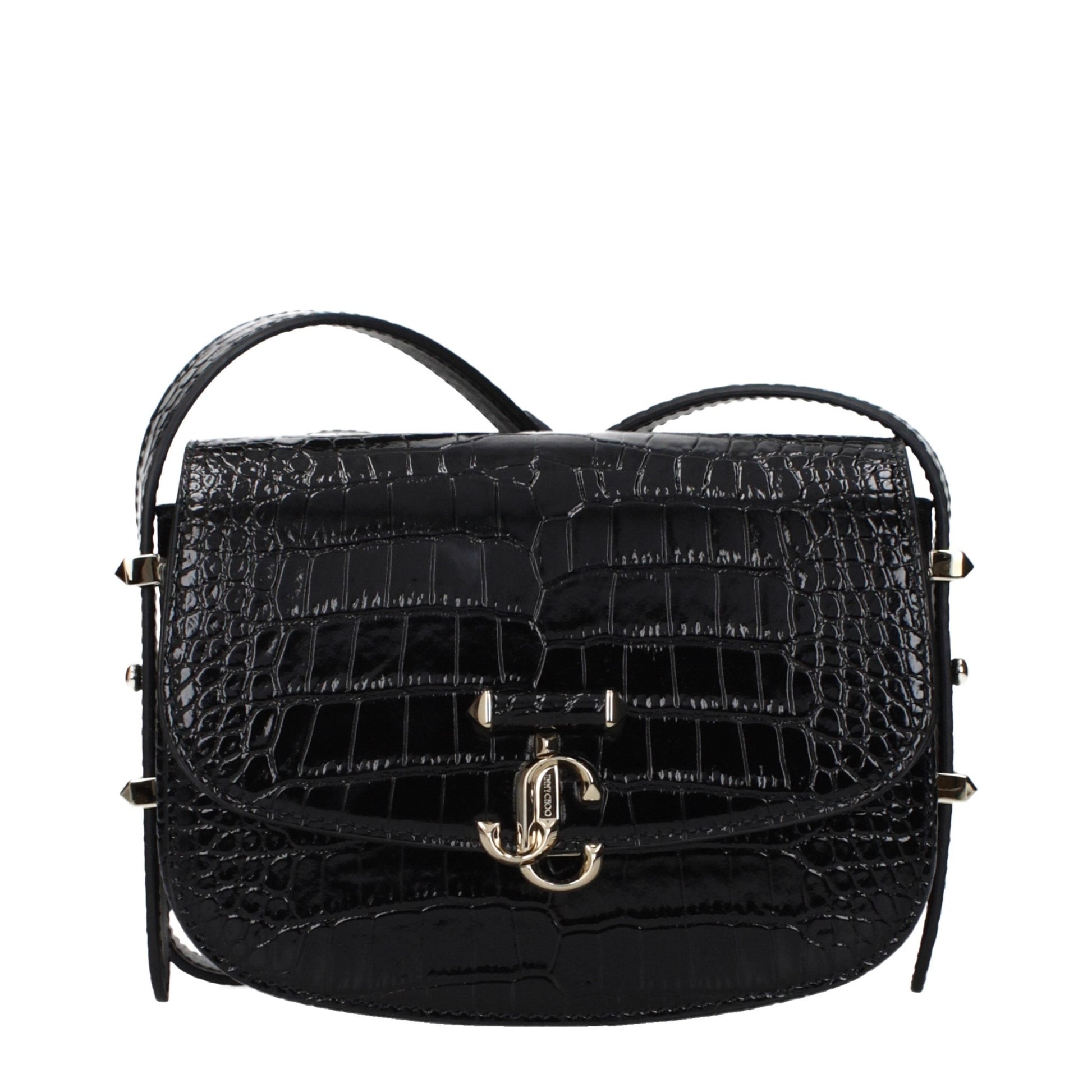 Jimmy Choo Black Leather Crossbody Bag Jimmy Choo