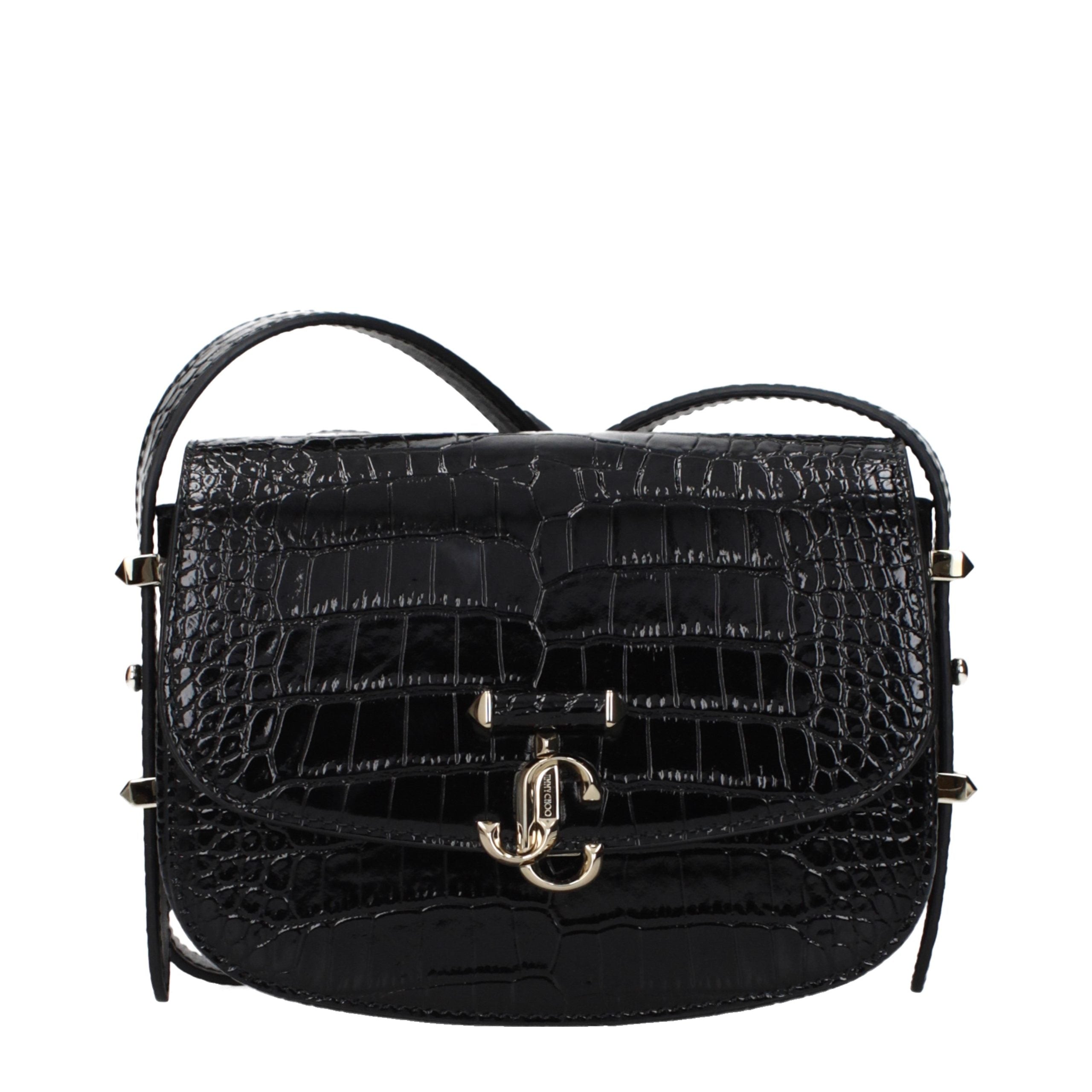 Jimmy Choo Black Leather Crossbody Bag Jimmy Choo