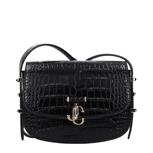 Jimmy Choo Black Leather Crossbody Bag Jimmy Choo