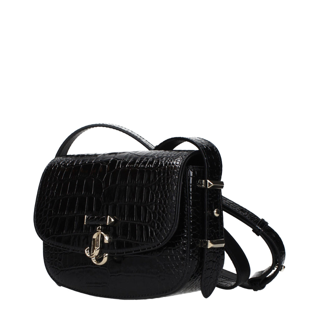 Jimmy Choo Black Leather Crossbody Bag Jimmy Choo