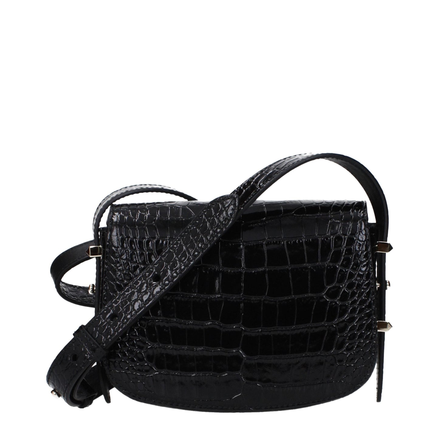 Jimmy Choo Black Leather Crossbody Bag Jimmy Choo