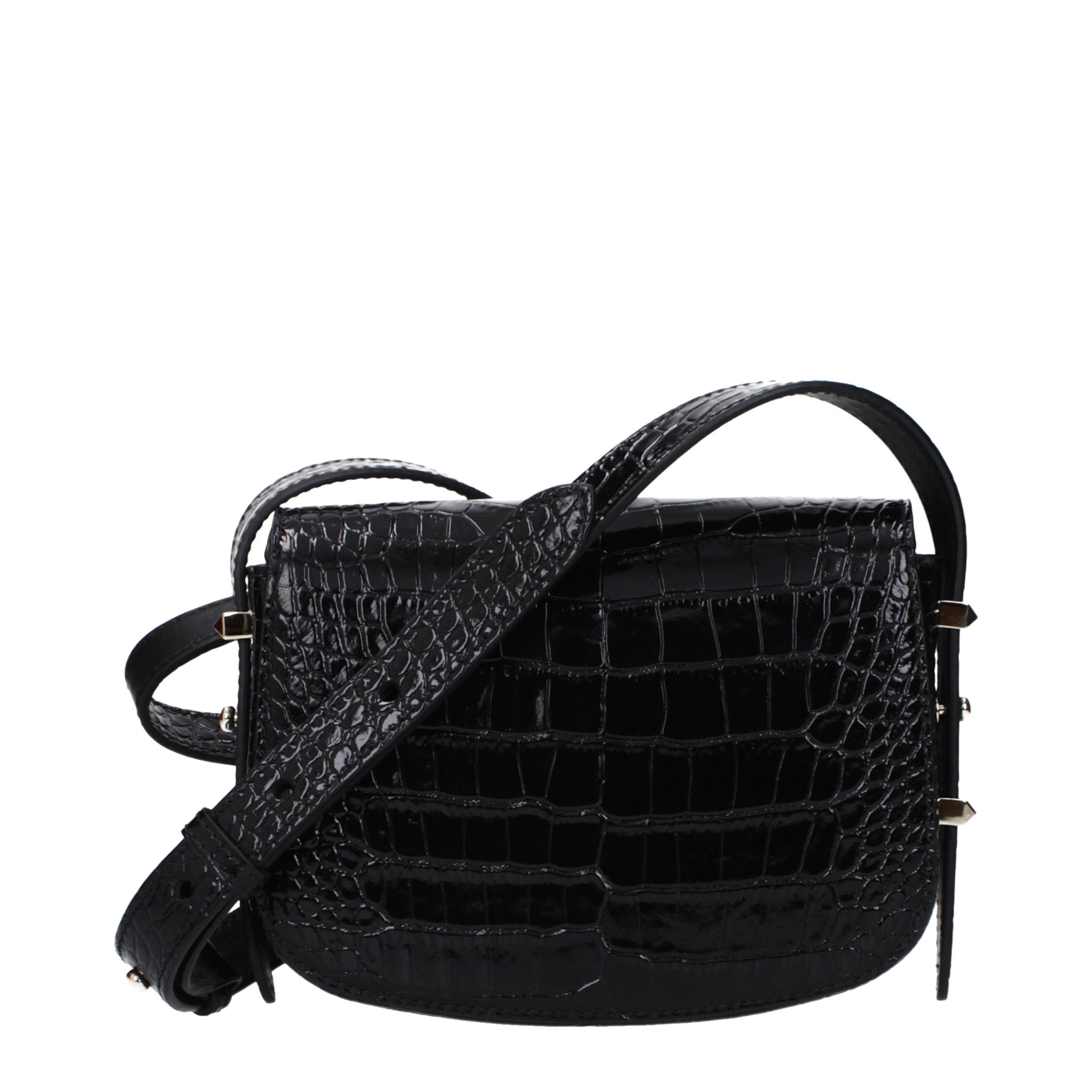 Jimmy Choo Black Leather Crossbody Bag Jimmy Choo