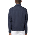 Herno Blue Cotton Coat Herno