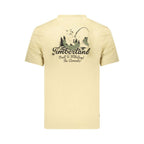 Timberland Beige Cotton Men's T-Shirt - Eljoys Fashion 