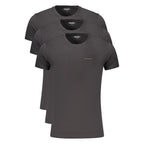 Palm Angels Nero Cotton Men's T-Shirt